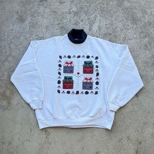Vintage 90’s Ghoper Sport Blueberry Raspberry Strawberry Jam Embroidered Sweater